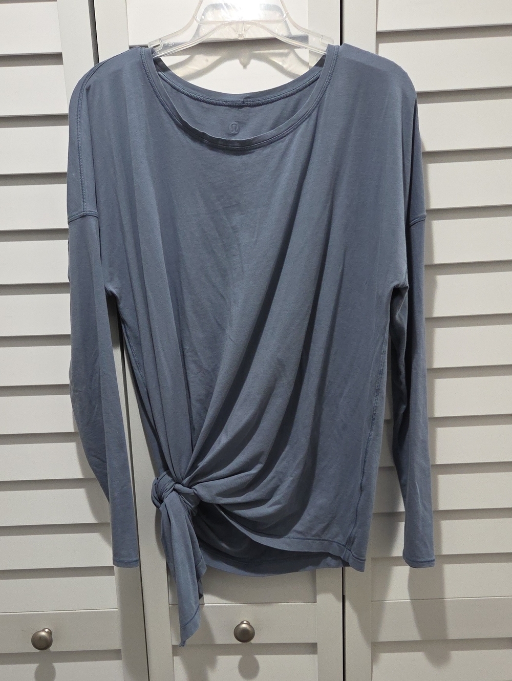 Lululemon To The Point Long Sleeve Pima Cotton Top Size 12